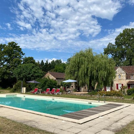 Sfeervol Vakantiehuis Op Landgoed Aan De Dordogne Villa Prudhomat Esterno foto